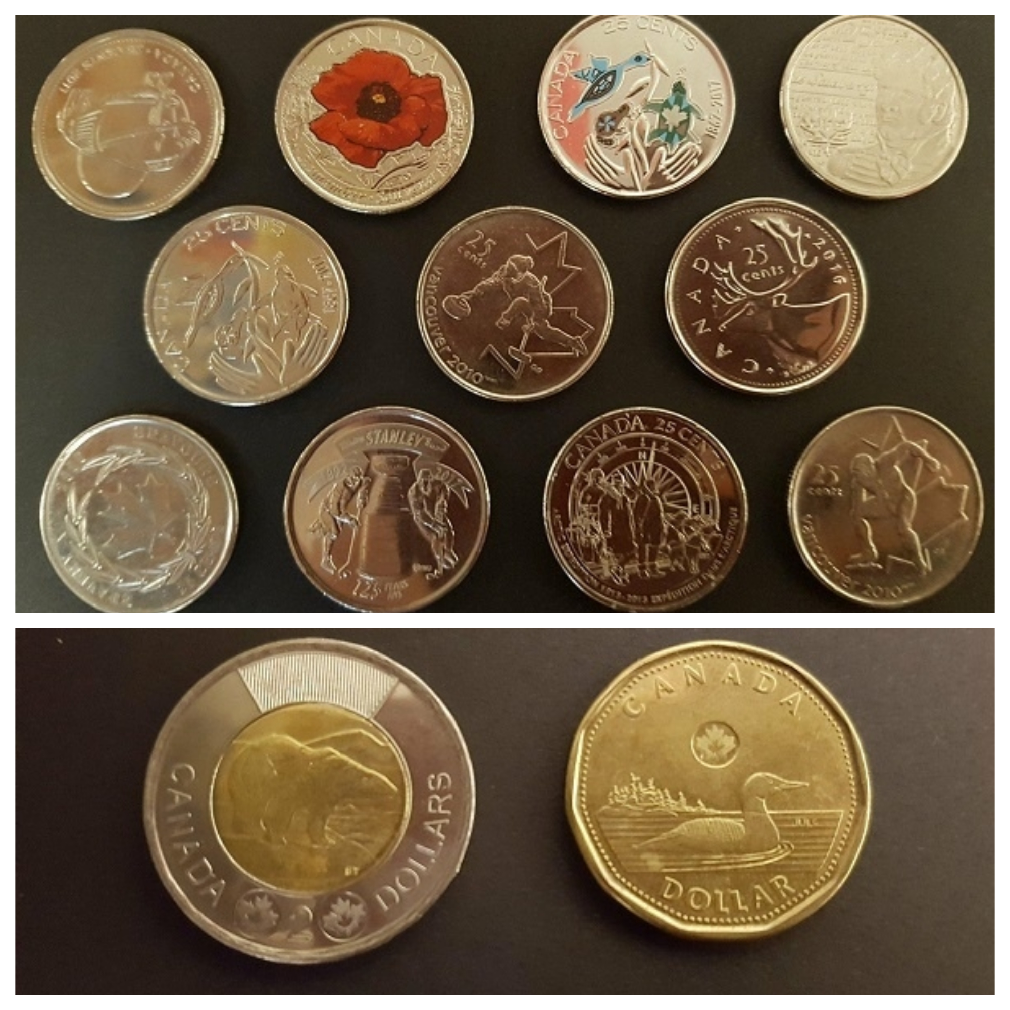 カナダのコイン
